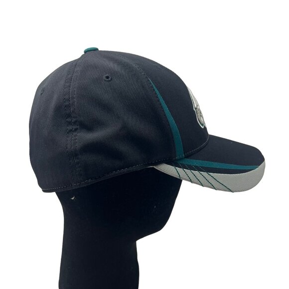 Philadelphia Eagles Reebok Fitted Hat Cap Men's S/M NFL On Field Green Flexfit - Picture 4 of 12